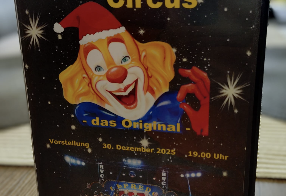 DVD vom Weihnachtscircus 2025